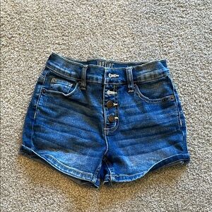 Blue Denim Women's Shorts